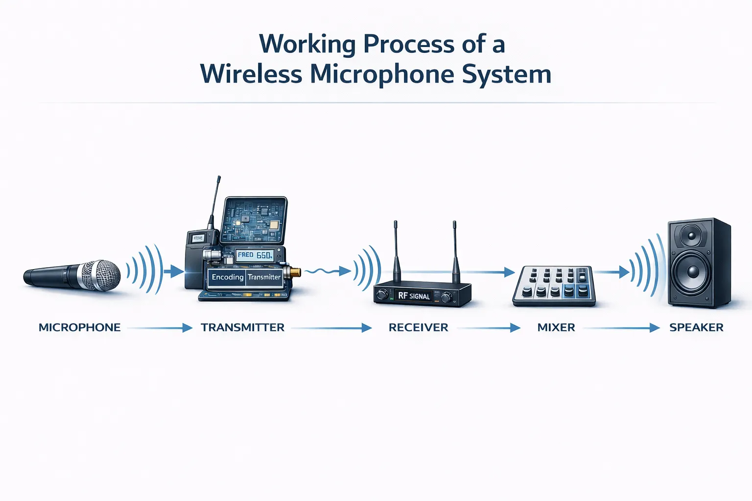 กระบวนการทำงานในระบบไมค์ลอย