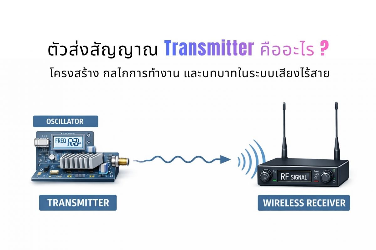 ตัวส่งสัญญาณ Transmitter คืออะไร