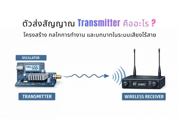 ตัวส่งสัญญาณ Transmitter คืออะไร