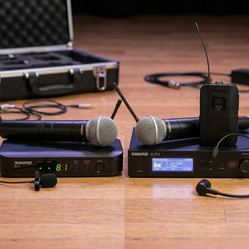 Shure BLX vs SLX-D ต่างกันอย่างไร?
