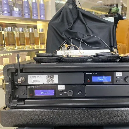 ผลงานเช่าไมค์ลอย Wireless Microphone SweetOnStage 6